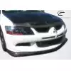 2003-2005 Mitsubishi Lancer Evolution 8 Carbon Creations Demon Front Lip Under Spoiler Air Dam - 1 Piece - Image 4