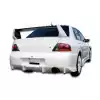 2002-2007 Mitsubishi Lancer / 2003-2006 Mitsubishi Lancer Evolution 8 9 Duraflex Evo 8 Wing Trunk Lid Spoiler - 1 Piece - Image 1