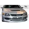 2003-2006 Mitsubishi Lancer Evolution 8 9 Duraflex MR Edition Front Bumper - 1 Piece - Image 3