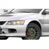 2003-2006 Mitsubishi Lancer Evolution 8 9 Duraflex MR Edition Front Bumper - 1 Piece - Image 5