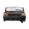 2003-2006 Mitsubishi Lancer Evolution 8 9 Duraflex V-Sport Rear Bumper - 1 Piece (S) - Image 1