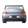 2003-2006 Mitsubishi Lancer Evolution 8 9 Duraflex VT-X Wide Body Rear Lip Under Spoiler Air Dam with Rear Diffuser - 1 Piece - Image 1