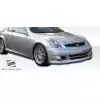 2003-2007 Infiniti G Coupe G35 Duraflex K-1 Front Bumper - 1 Piece - Image 2