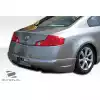 2003-2007 Infiniti G Coupe G35 Duraflex I-Spec Rear Lip Under Spoiler Air Dam - 1 Piece - Image 2