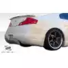 2003-2007 Infiniti G Coupe G35 Duraflex I-Spec Rear Lip Under Spoiler Air Dam - 1 Piece - Image 3