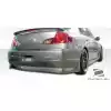 2003-2004 Infiniti G Sedan G35 Duraflex GT Competition Rear Lip Under Spoiler Air Dam - 1 Piece - Image 4