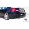 2003-2004 Infiniti G Sedan G35 Duraflex Sigma Rear Lip Under Spoiler Air Dam - 1 Piece - Image 4