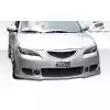 2004-2009 Mazda 3 4DR Duraflex B-2 Front Bumper - 1 Piece - Image 3