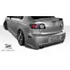 2004-2009 Mazda 3 4DR Duraflex B-2 Rear Bumper - 1 Piece - Image 3