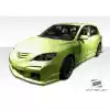 2004-2008 Mazda 3 HB Duraflex Raven Body Kit - 4 Piece - Image 1