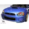 2004-2005 Subaru Impreza WRX STI Duraflex STI Look Front Bumper - 1 Piece - Image 2