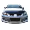 2004-2007 Mitsubishi Lancer Duraflex Walker Front Bumper - 1 Piece - Image 1