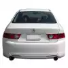 2004-2005 Acura TSX Duraflex J-Spec Rear Lip Under Spoiler Air Dam - 1 Piece - Image 1