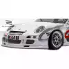 2005-2011 Porsche 911 Carrera 997 Duraflex Cup Car Look Front Bumper - 3 Piece - Image 2