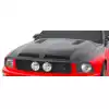 2005-2009 Ford Mustang Carbon Creations GT500 Hood - 1 Piece - Image 1