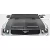 2005-2009 Ford Mustang Carbon Creations GT500 Hood - 1 Piece - Image 2