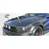 2005-2009 Ford Mustang Carbon Creations OEM Look Hood - 1 Piece - Image 8