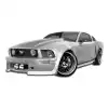 2005-2009 Ford Mustang Duraflex Eleanor Body Kit - 4 Piece - Image 1