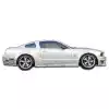 2005-2014 Ford Mustang Duraflex GT500 Wide Body Side Skirts Rocker Panels - 2 Piece - Image 1