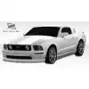 2005-2014 Ford Mustang Duraflex Racer 2 Side Skirts Rocker Panels - 2 Piece - Image 2