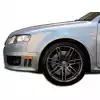 2006-2008 Audi A4 S4 B7 4DR Duraflex RS4 Wide Body Front Fenders - 2 Piece - Image 1