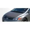 2006-2011 Honda Civic 4DR Carbon Creations OEM Look Hood - 1 Piece - Image 5