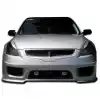 2007-2009 Nissan Altima 4DR Duraflex Sigma Front Bumper - 1 Piece - Image 1