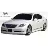 2007-2012 Lexus LS Series LS460 Duraflex W-1 Side Skirts Rocker Panels (short wheelbase) - 2 Piece - Image 2