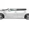 2007-2012 Lexus LS Series LS460 Duraflex W-1 Side Skirts Rocker Panels (short wheelbase) - 2 Piece - Image 3