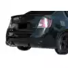 2007-2012 Nissan Sentra Duraflex D-Sport Rear Bumper - 1 Piece - Image 1