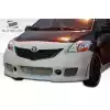 2007-2011 Toyota Yaris 4DR Duraflex B-2 Front Bumper - 1 Piece - Image 2