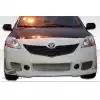 2007-2011 Toyota Yaris 4DR Duraflex B-2 Front Bumper - 1 Piece - Image 4