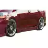 2007-2011 Toyota Yaris 4DR Duraflex B-2 Side Skirts Rocker Panels - 2 Piece - Image 1