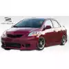 2007-2011 Toyota Yaris 4DR Duraflex B-2 Side Skirts Rocker Panels - 2 Piece - Image 2