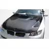 2007-2010 BMW 3 Series E92 2dr E93 Convertible Carbon Creations Executive Hood - 1 Piece - Image 2