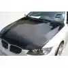 2007-2010 BMW 3 Series E92 2dr E93 Convertible Carbon Creations OEM Look Hood - 1 Piece - Image 3