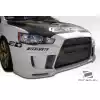 2008-2015 Mitsubishi Lancer Evolution 10 Duraflex GT Concept Front Bumper - 1 Piece - Image 4