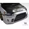 2008-2015 Mitsubishi Lancer Evolution 10 Duraflex GT Concept Front Bumper - 1 Piece - Image 5