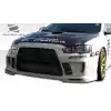 2008-2015 Mitsubishi Lancer Evolution 10 Duraflex GT Concept Front Bumper - 1 Piece - Image 6