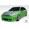 2008-2011 Ford Focus 4DR Duraflex Piranha Body Kit - 4 Piece - Image 1