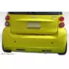 2008-2012 Smart ForTwo Duraflex FX Rear Lip Under Spoiler Air Dam - 1 Piece - Image 3