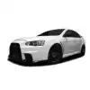 2008-2017 Mitsubishi Lancer Duraflex Evo X Look Body Kit - 13 Piece - Image 1