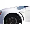 2008-2017 Mitsubishi Lancer Duraflex Evo X Look Front Fenders - 2 Piece - Image 1