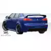 2008-2017 Mitsubishi Lancer Duraflex GT Concept Rear Bumper - 1 Piece - Image 2