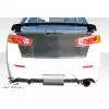 2008-2017 Mitsubishi Lancer Duraflex GT Concept Rear Bumper - 1 Piece - Image 3