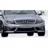 2008-2011 Mercedes C Class W204 Duraflex C63 Look Front Bumper - 1 Piece - Image 3