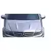 2008-2011 Mercedes C Class W204 Duraflex C63 Look Hood - 1 Piece - Image 1