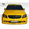 2008-2011 Mercedes C Class W204 Duraflex W-1 Front Bumper - 1 Piece - Image 1