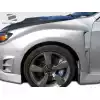 2008-2014 Subaru Impreza STI 2011-2014 Impreza WRX Duraflex GT Concept Fenders - 2 Piece - Image 2