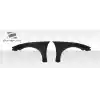 2000-2005 Toyota Celica Duraflex X-2 Fenders - 2 Piece - Image 4